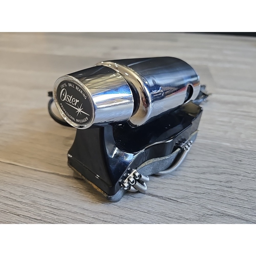 Oster Professional 103-10E Chrome‎ Stim-U-Lax Massager 76103-100 No Box